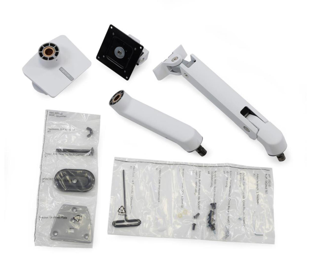 Ergotron HX Desk Monitor Arm Pivot Biały 45-647-216 - 1124818 - zdjęcie 2
